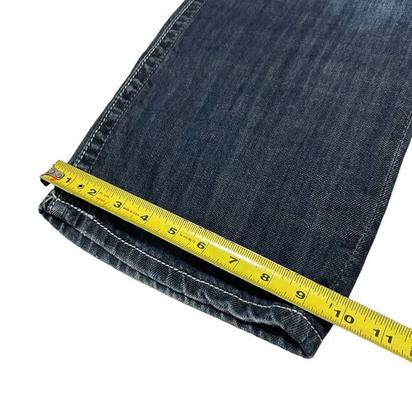 BKE Y2K Jeans Mens 36 R Derek Straight Leg Blue Denim Medium Wash Jeans 36 X 31 - Picture 14 of 16